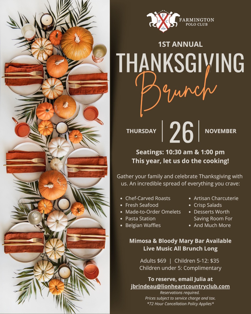 1st Annual Non-Member Thanksgiving Brunch 2026