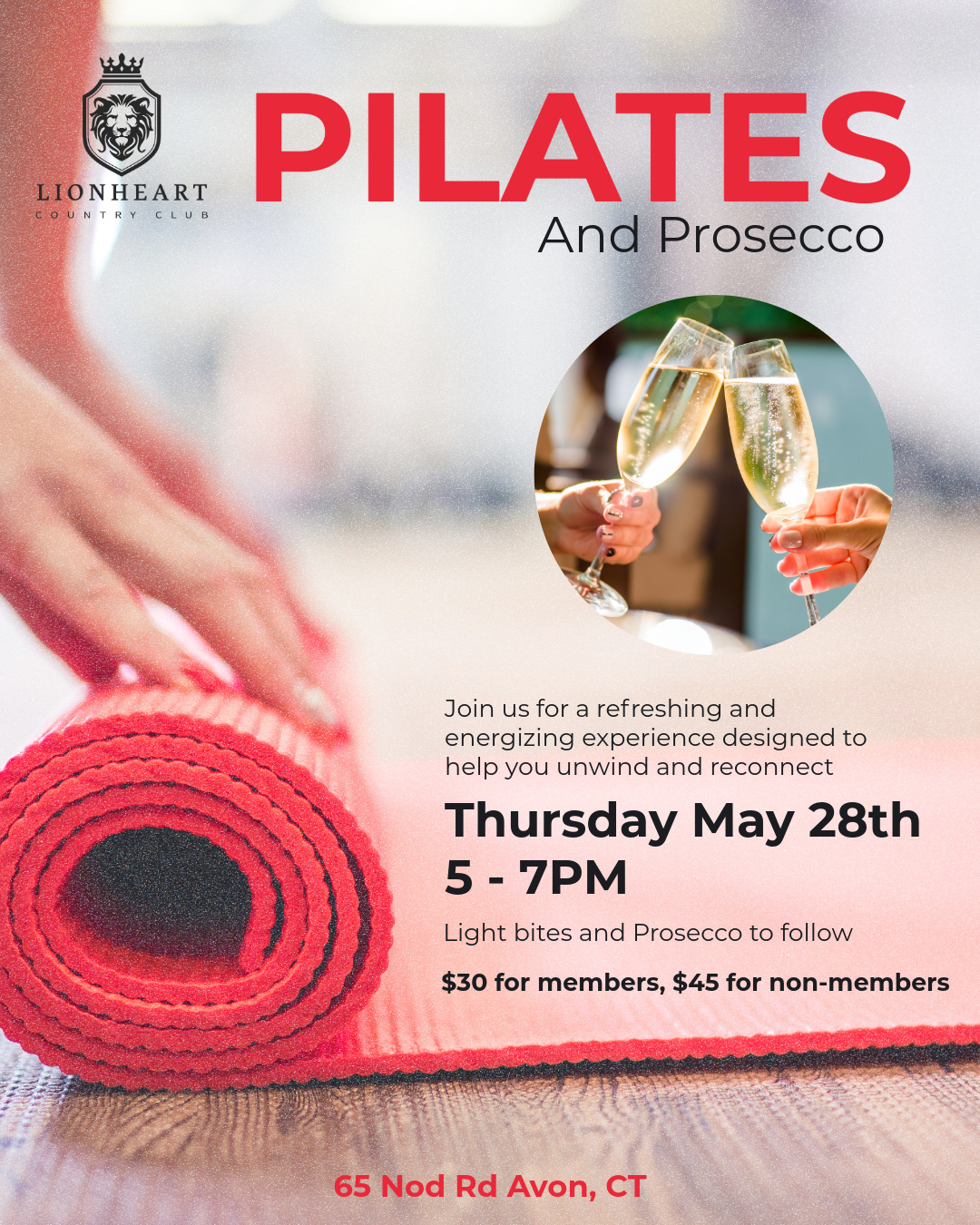 2026 Pilates and Prosecco
