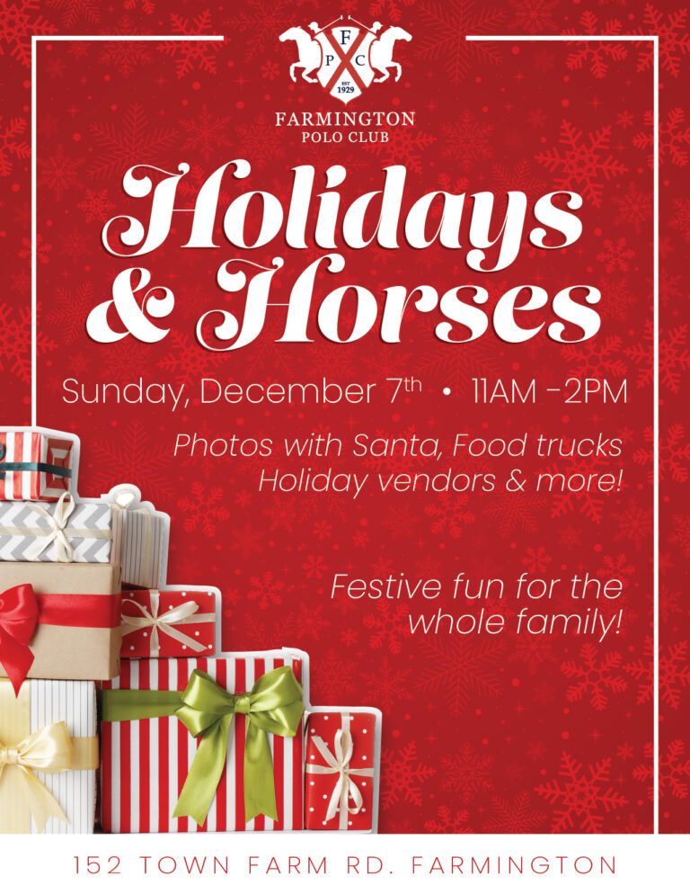 2025 Holidays & Horses